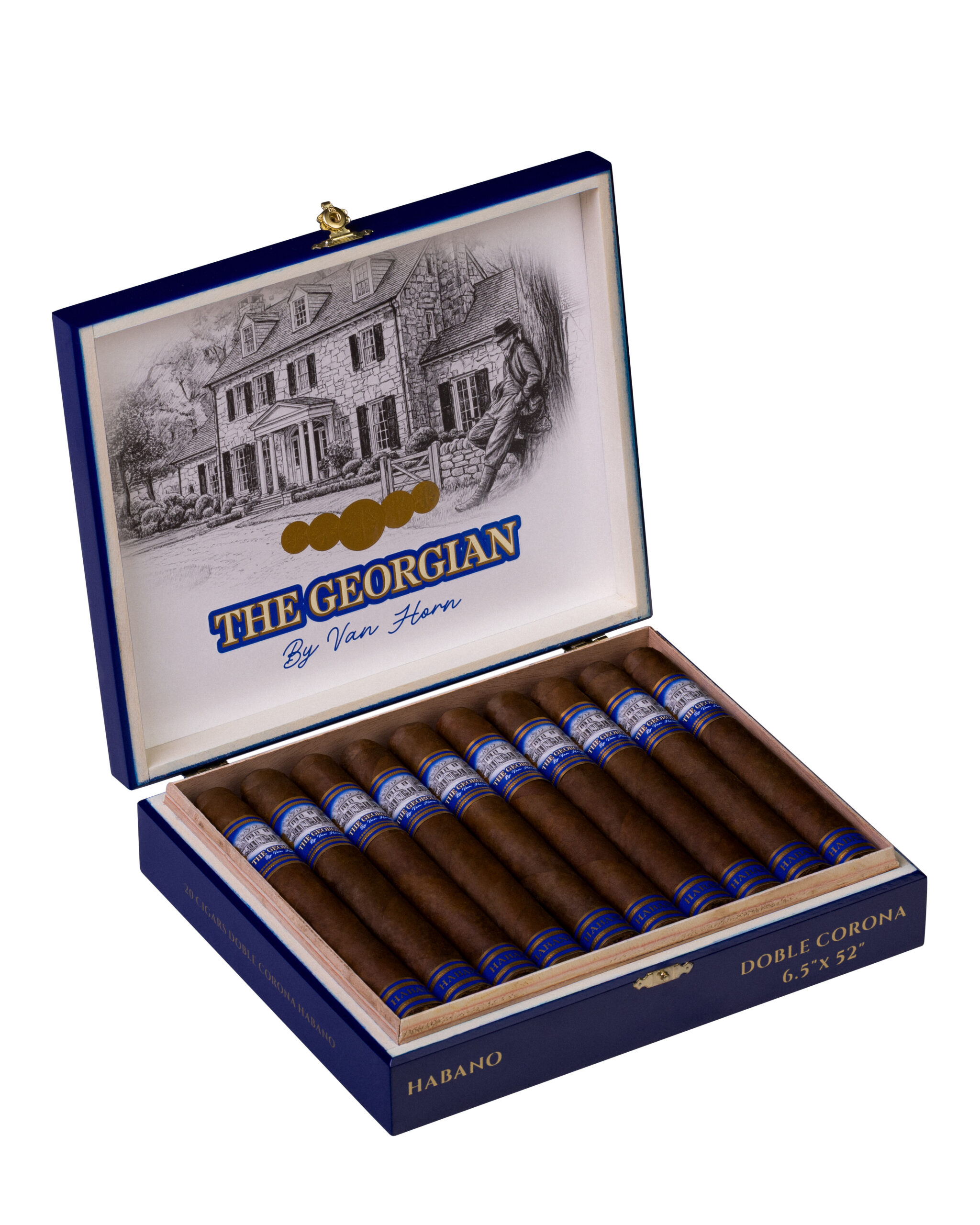 Georgian Habano Double Corojo 6.5"x5.2rg